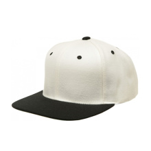 Snapback en blanco de la pequeña orden del deporte blanco ajustable caliente